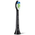 Philips, змінні насадки для звукової зубної щітки Sonicare W2 Optimal White, чорні, 2 шт.: ціни та характеристики