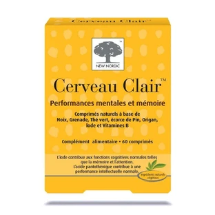 Новинка Nordic Clear Brain 60 таблеток