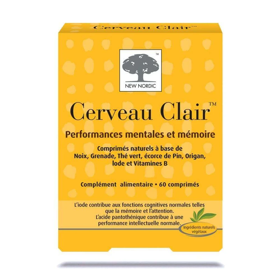 Новинка Nordic Clear Brain 60 таблеток: цены и характеристики