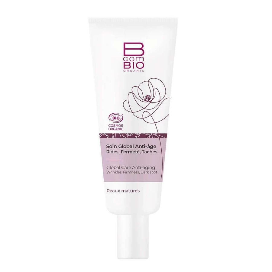 Bcombio Organic Soin Global Anti-âge Rides & Fermeté, Taches Peaux Matures 50 мл: цены и характеристики