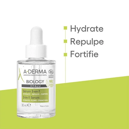 A-Derma Biology 3-в-1 Hyalu Serum 30ml: цены и характеристики