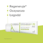 Набір A-Derma Dermalibour+ Cica, гель для очищення подразненої шкіри, 200 мл + відновлювальний крем для подразненої шкіри, з першого дня, 100 мл: ціни та характеристики