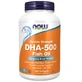 Now Foods DHA 500 мг, 180 капсул