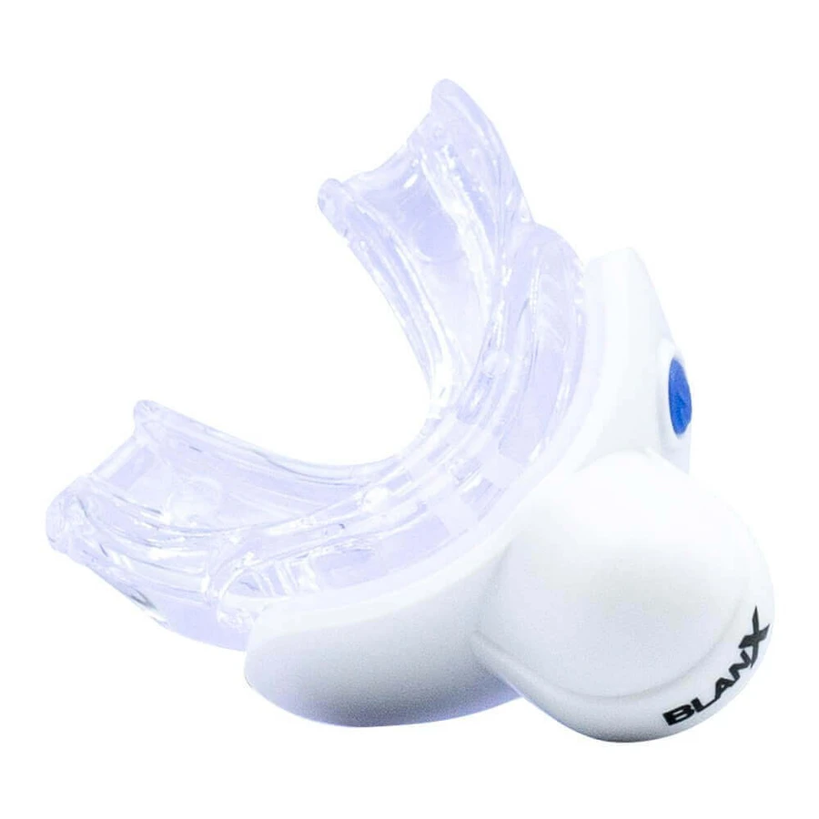 BlanX White Shock Purple Corrector, система отбеливания зубов, сыворотка, 20 мл + колпачок Led Bite: цены и характеристики