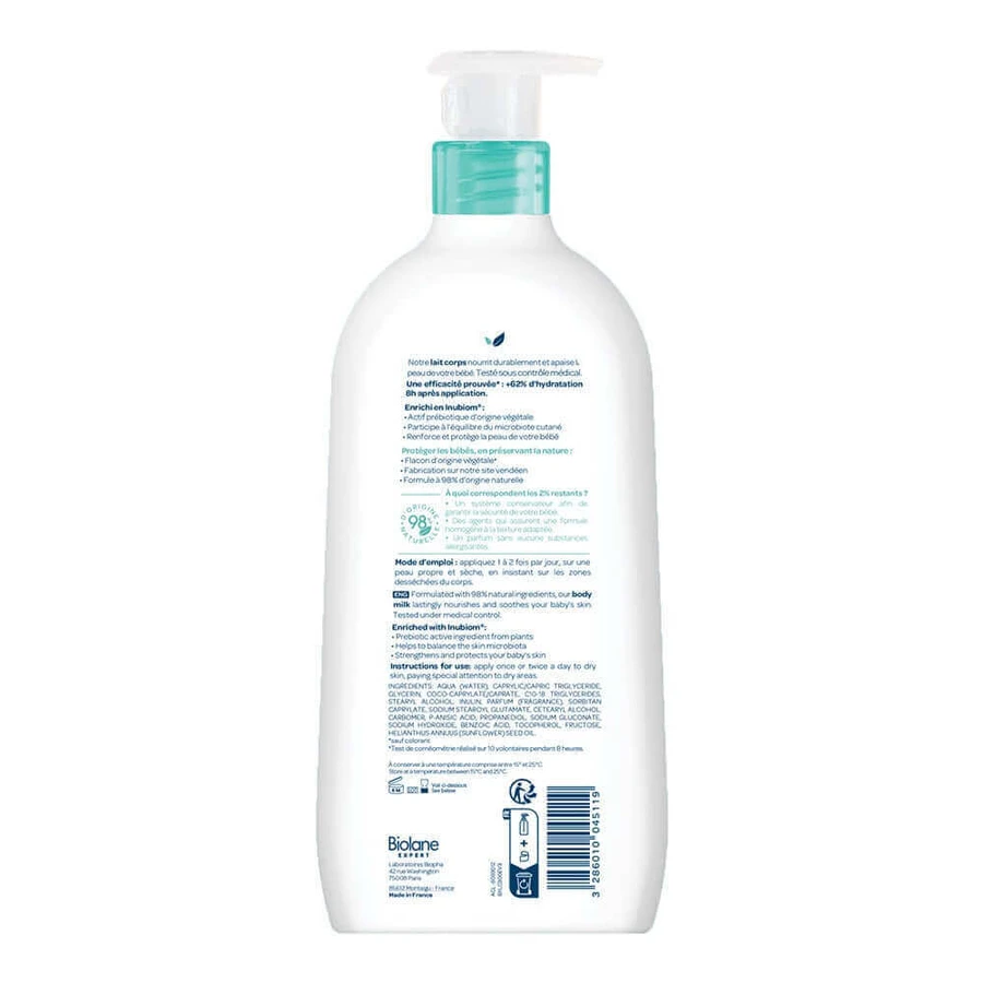 Biolane Expert Baby Молочко для тела Peaux Sensibles 300 мл: цены и характеристики