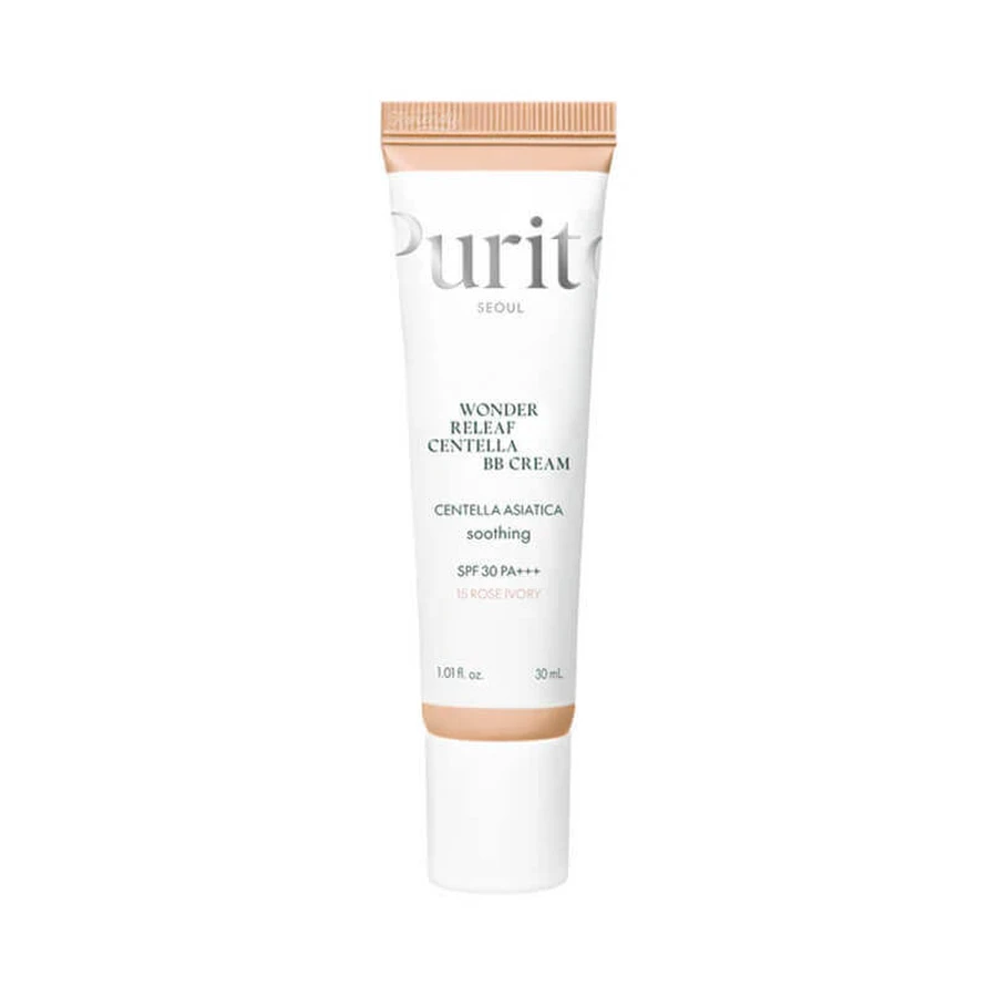 Purito Wonder Releaf Centella, BB крем регенерирующий cu Centella Asiatica, 15 Rose Ivory, SPF 30, 30 мл: цены и характеристики