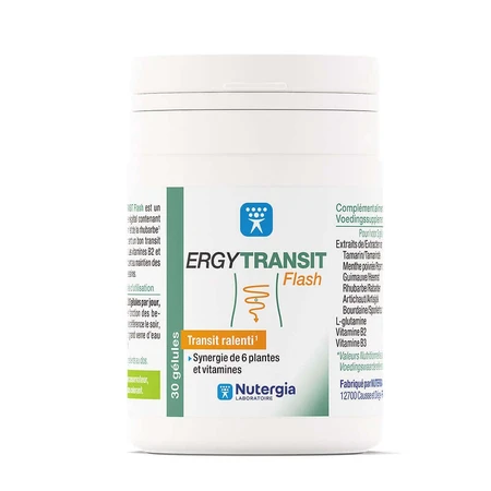 Nutergia Ergytransit Flash Slow Transit 30 капсул: цены и характеристики