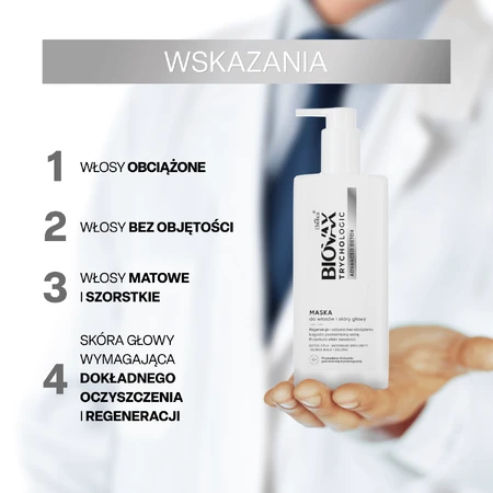 Набір Biovax Trychologic Advanced Detox, șampon pentru păr și scalp, 200 мл + mască de păr, 200 мл: ціни та характеристики
