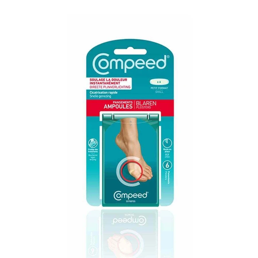 Пластир від пухирів Compeed малий розмір x6: ціни та характеристики