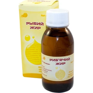 Риб'ячий жир рідина орал. 100 мл фл.