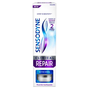 Sensodyne Clinical Repair Active White, отбеливающая зубная паста, 75 мл