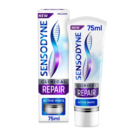 Sensodyne Clinical Repair Active White, отбеливающая зубная паста, 75 мл: цены и характеристики