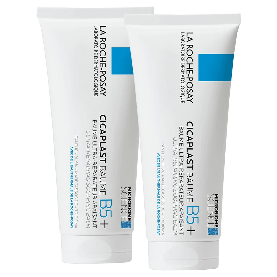 Набір La Roche-Posay Cicaplast Baume B5+, заспокійливий відновлювальний лосьйон, 2 x 100 мл: ціни та характеристики