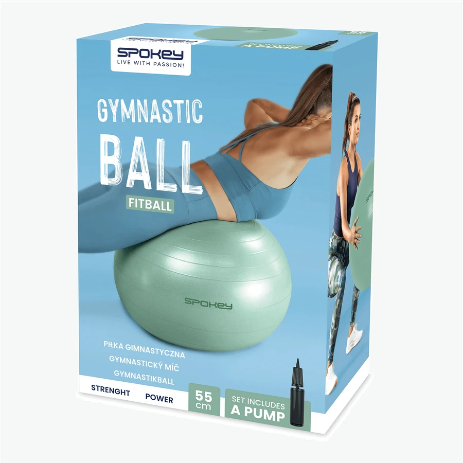 Spokey Fitball, гімнастичний м'яч, 75 см: ціни та характеристики