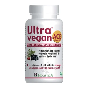 Holistica Ultra Vegan Vitality Vitality Nervous System Skin ACE Physiodix 40 капсул