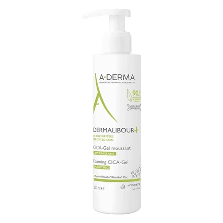 A-Derma Dermalibour+ CICA - Піноутворюючий очищуючий гель 200 мл: ціни та характеристики