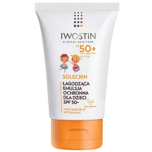 Iwostin Solecrin, легка захисна емульсія для дітей від 6 місяців, SPF 50+, 100 мл + надувна пляжна подушка безкоштовно