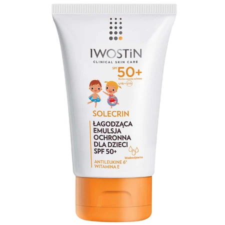Iwostin Solecrin, легка захисна емульсія для дітей від 6 місяців, SPF 50+, 100 мл + надувна пляжна подушка безкоштовно: ціни та характеристики