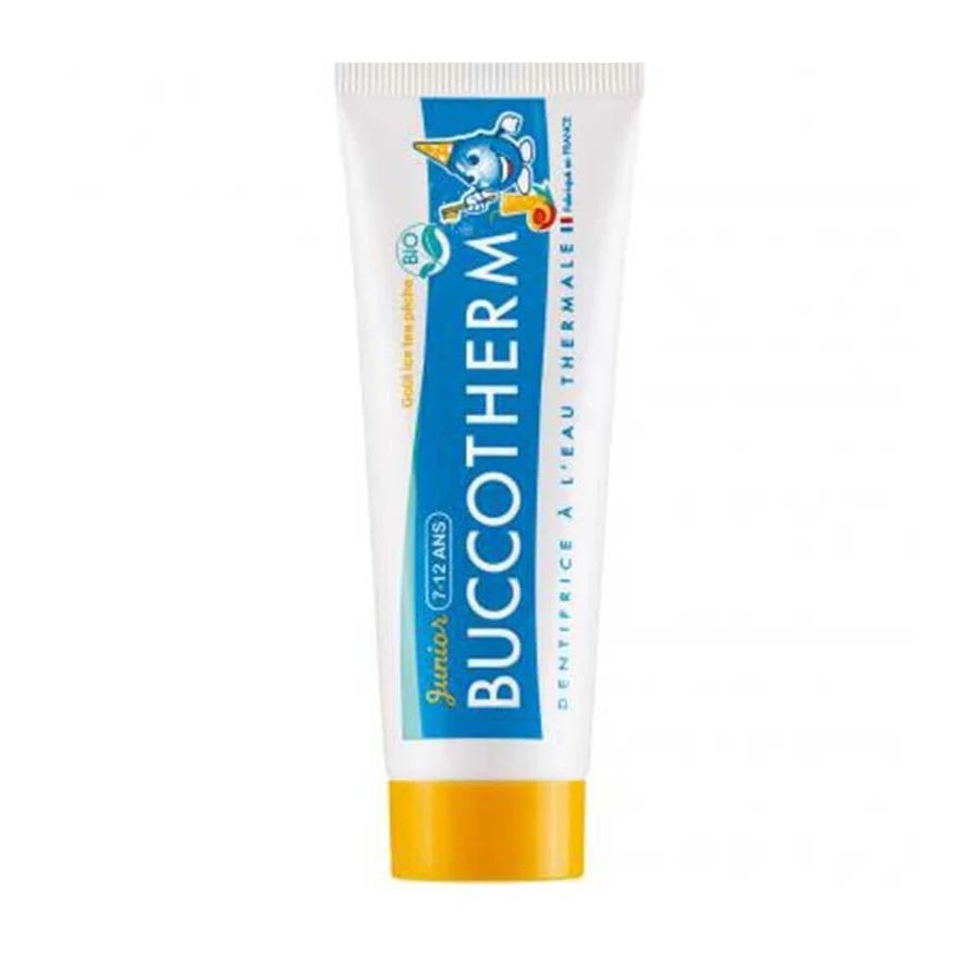 Гель-зубна паста Buccotherm Organic Peach Ice Tea для дітей 7-12 років 50 мл: ціни та характеристики