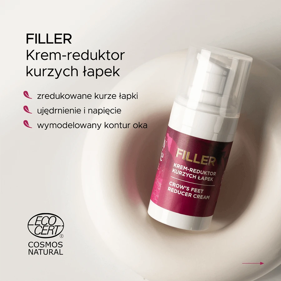 Clochee Simply Nature Filler, крем для уменьшения объема "вороньих лапок", 15 мл: цены и характеристики