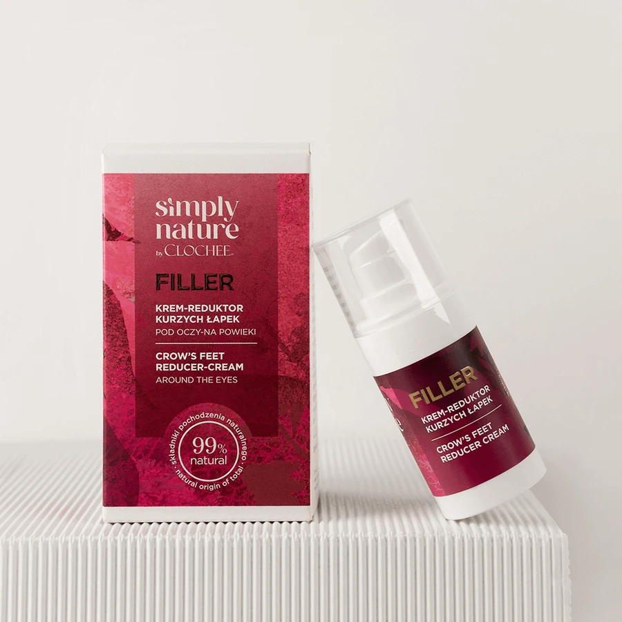 Clochee Simply Nature Filler, крем для уменьшения объема "вороньих лапок", 15 мл: цены и характеристики