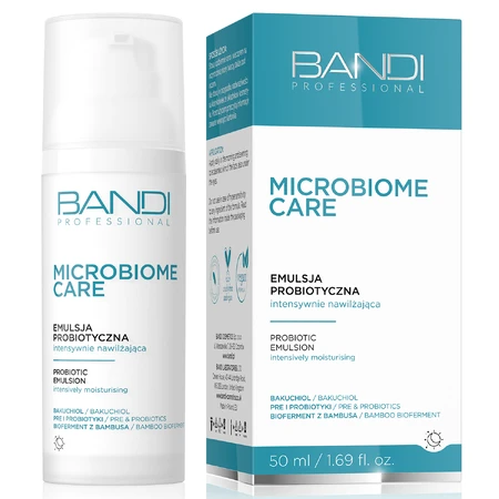 Bandi Microbiome Care, интенсивная увлажняющая эмульсия с пробиотиками, 50 мл: цены и характеристики