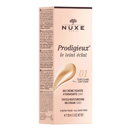 Nuxe Prodigieux, увлажняющий BB-крем, светлый оттенок 01, 30 мл: цены и характеристики