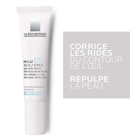 La Roche-Posay Hyalu B5 Відновлювальний догляд проти зморшок для контуру очей 15 мл: ціни та характеристики