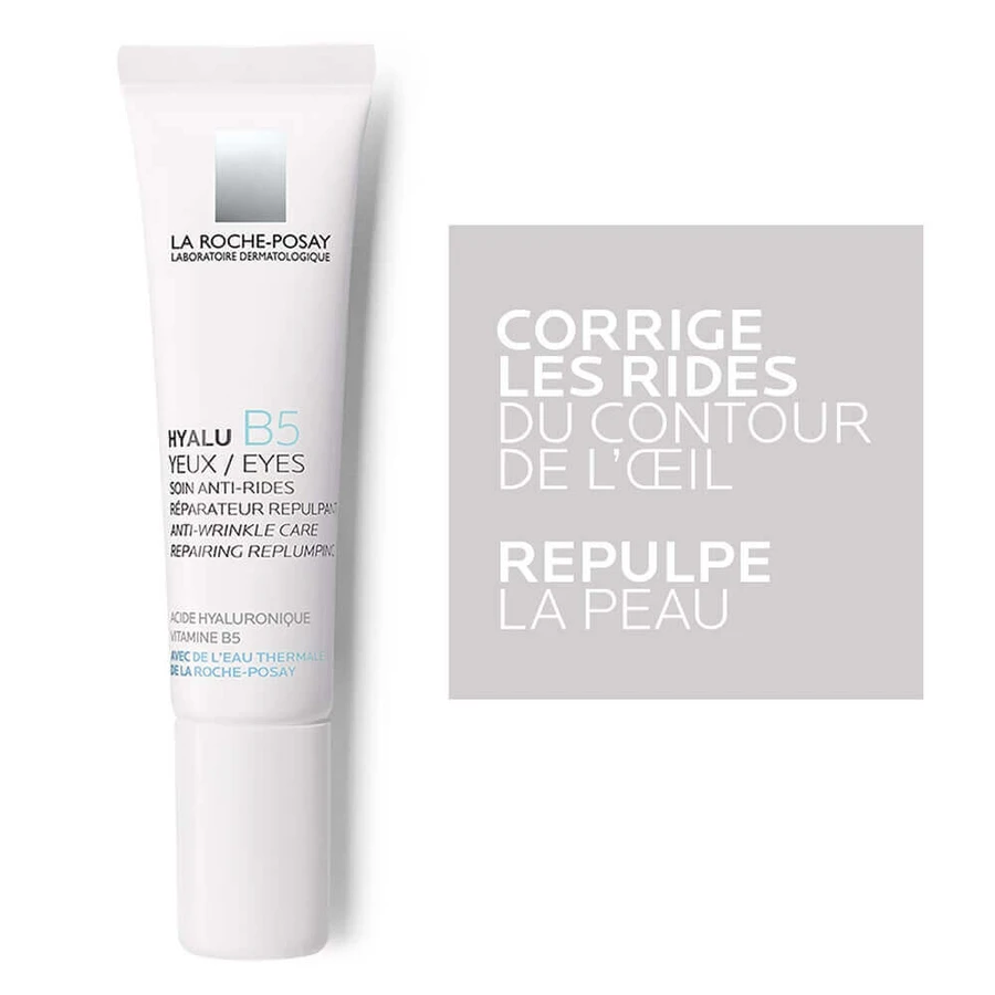 La Roche-Posay Hyalu B5 Відновлювальний догляд проти зморшок для контуру очей 15 мл: ціни та характеристики