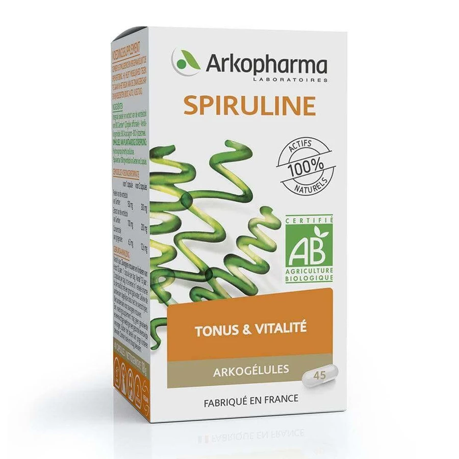 Arkopharma Arkocapsule Spirulina Bio 45 Jelly: цены и характеристики