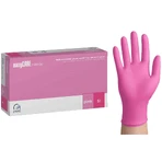 Рукавички нітрилові EasyCare Nitrile, нестерильні, без пудри, рожеві, розмір S, 100 штук: ціни та характеристики
