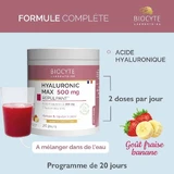 Biocyte Anti-Wrinkle Maxi Гиалуроновая кислота 20х14г Клубника и Банан 240г