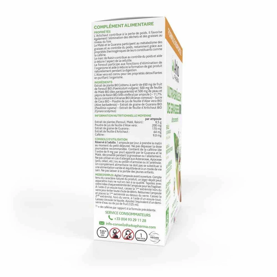 Arkopharma Arkofluids Ultra Brûleur Graisses Bio: цены и характеристики