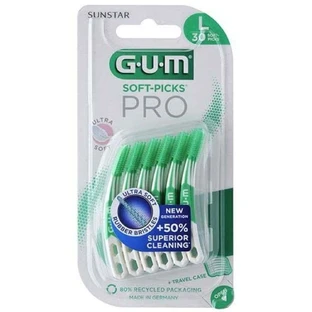 Большие межзубные щетки Gum Soft-Picks x30