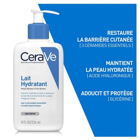 Cerave Body Увлажняющее молочко для лица и тела для сухой и очень сухой кожи 473 мл: цены и характеристики