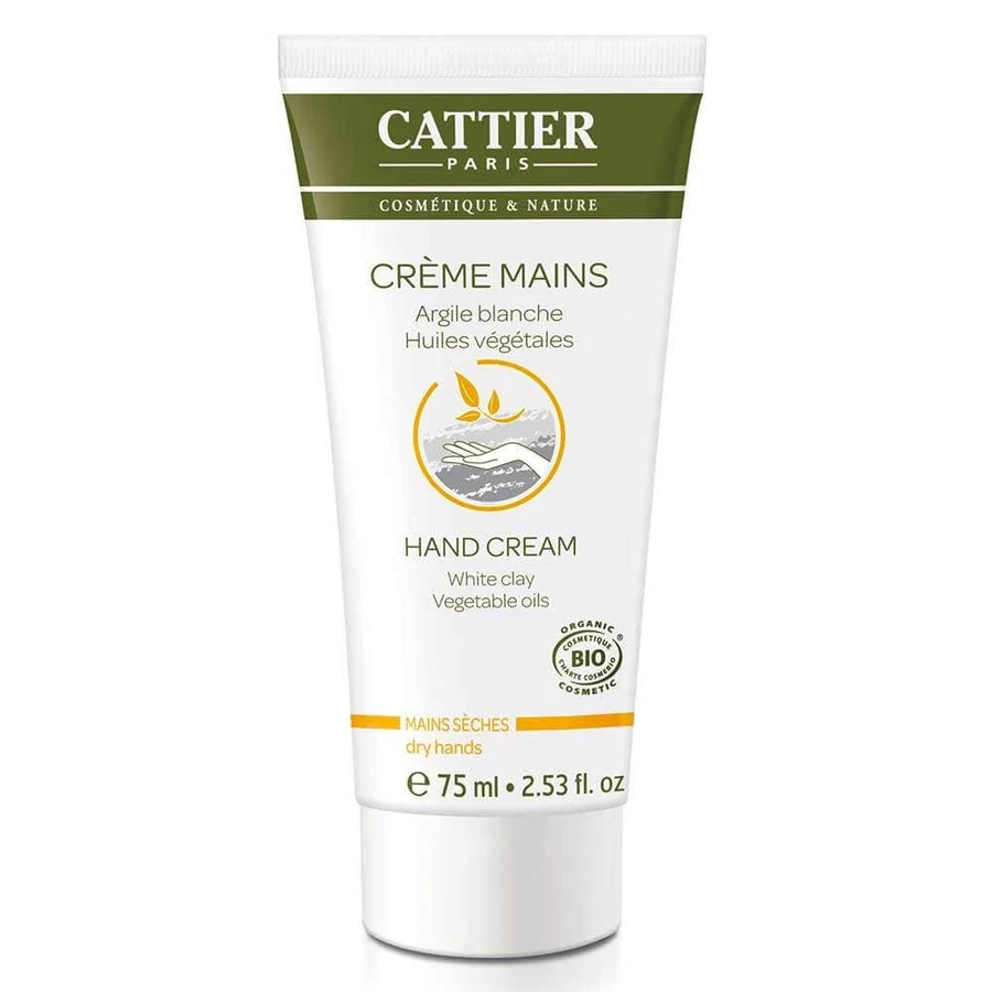 Cattier Argilla Органический крем для сухих рук Le Blanc 75 мл: цены и характеристики