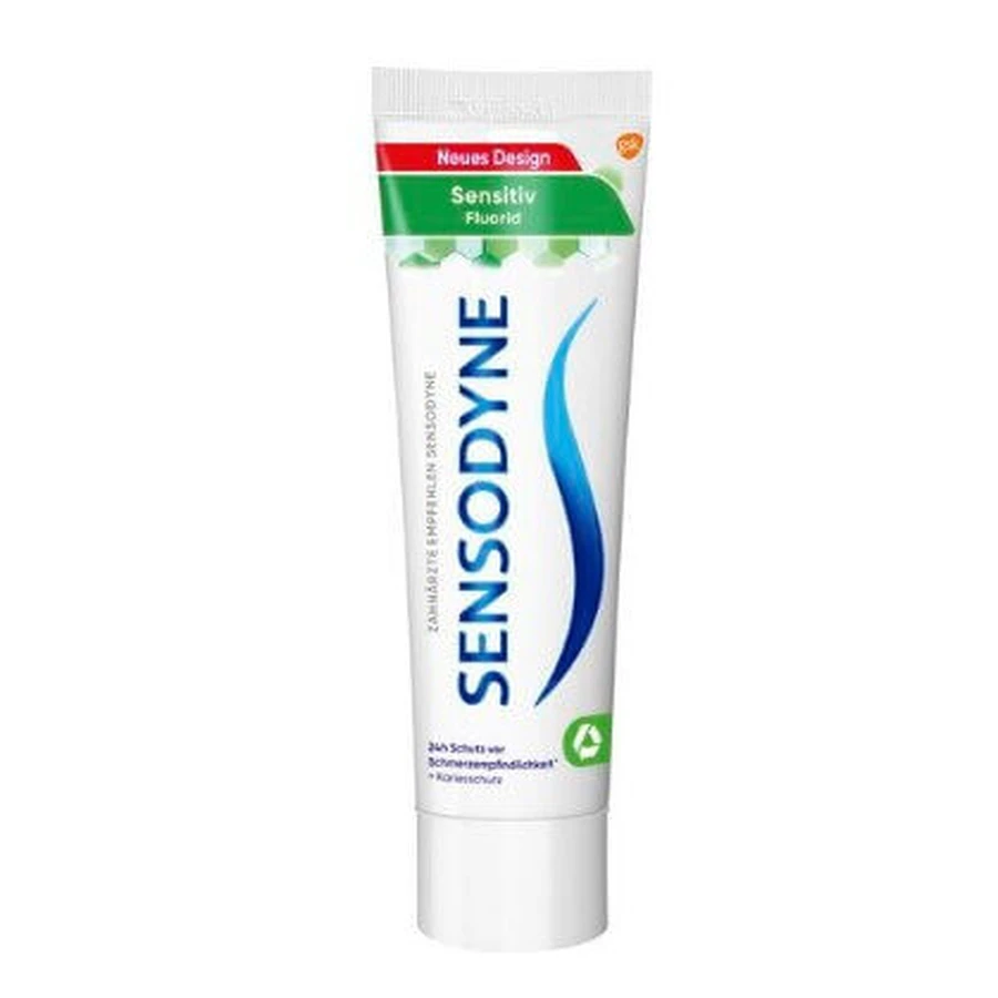 Sensodyne, Sensitiv Fluorid, зубная паста, 75 мл: цены и характеристики