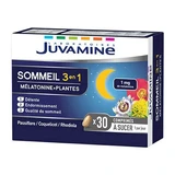 Juvamine Sleep 3 в 1 Мелатонін + D. Плантес 30 таблеток для смоктання