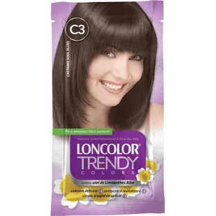 Loncolor TRENDY Полуперманентное окрашивание коричневый соул блюз C3, 1 шт.