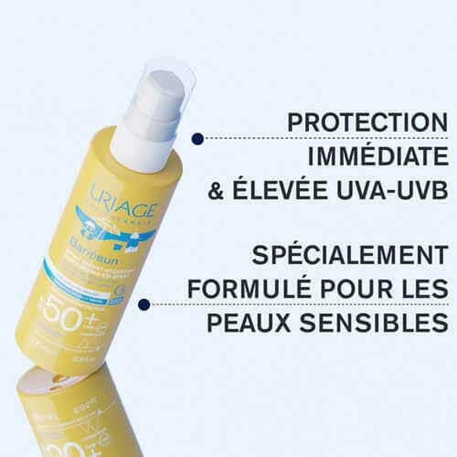Uriage Bariésun Солнцезащитный спрей с высокой степенью защиты Spf50+ 200 мл: цены и характеристики