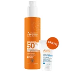Avene Sun, дуже високий захист від сонця, спрей, SPF 50+, 200 мл + лосьйон після засмаги, для дорослих та дітей від 2 років, 50 мл безкоштовно: ціни та характеристики