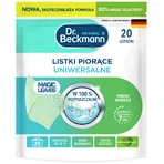 Набір Dr Beckmann Magic Leaves, миючі листки, універсальні, 3 x 20 штук + чистячі листки, універсальні, літній лимон, 20 штук безкоштовно: ціни та характеристики