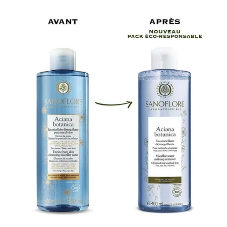 Sanoflore Aciana Botanica Organic мицеллярная очищающая вода 400 мл: цены и характеристики