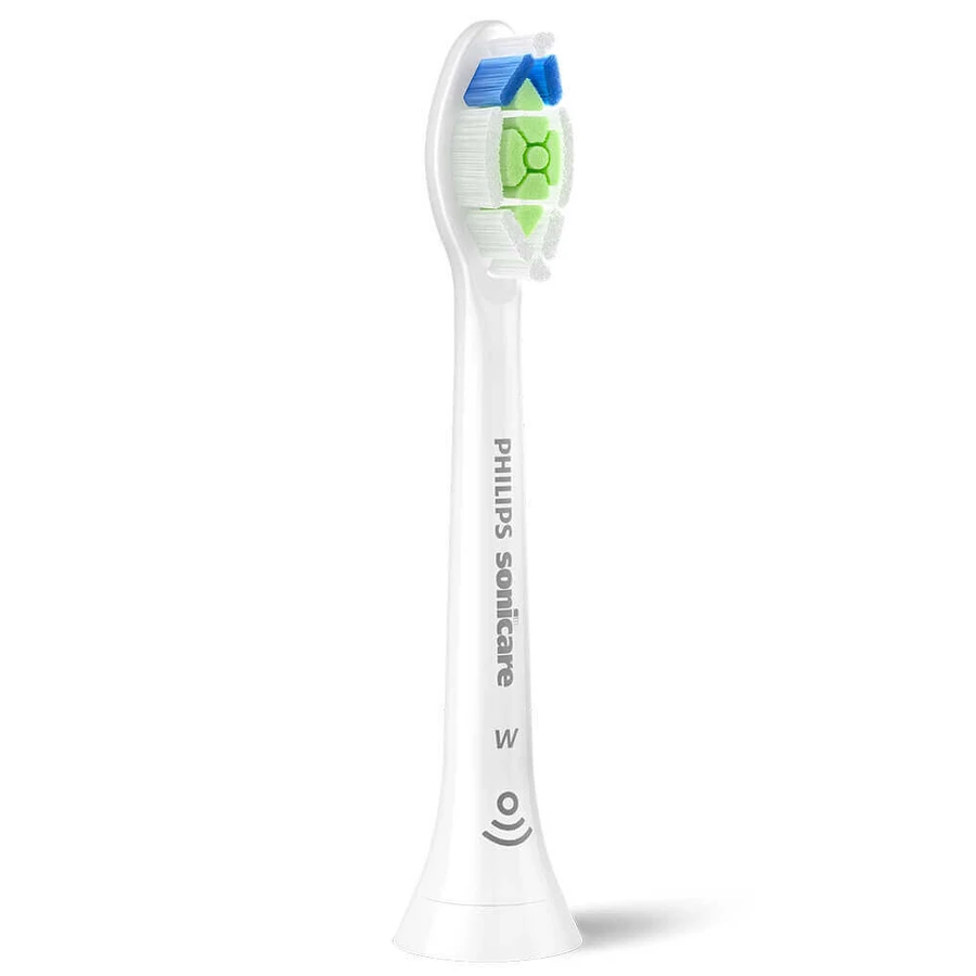 Philips, змінні насадки для звукової зубної щітки Sonicare W2 Optimal White, білі, 4 шт.: ціни та характеристики