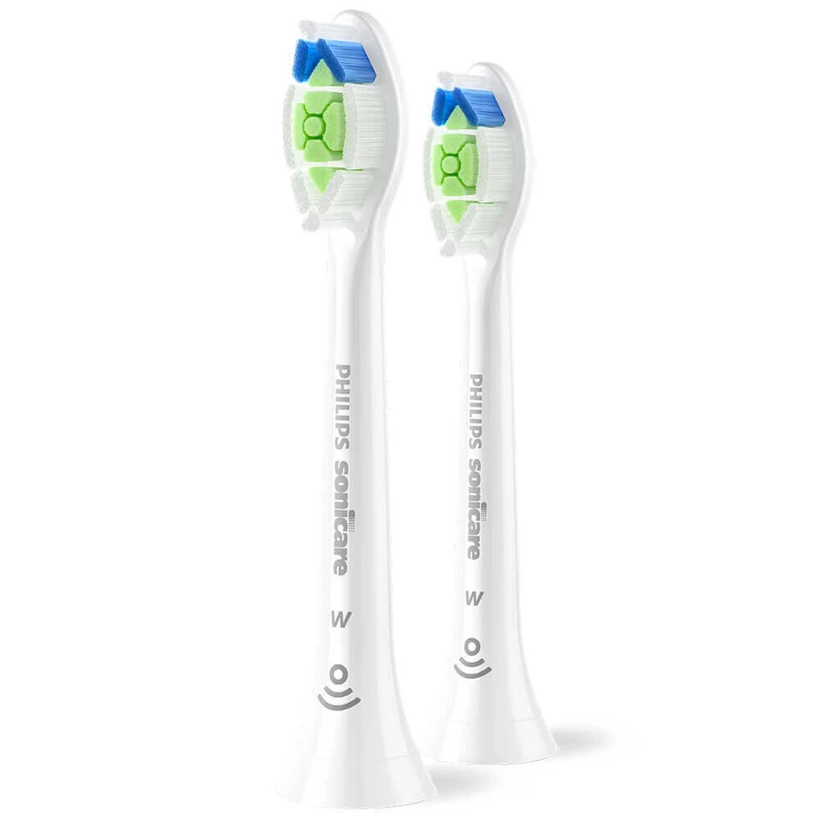 Philips, змінні насадки для звукової зубної щітки Sonicare W2 Optimal White, білі, 4 шт.: ціни та характеристики