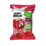 Bunny Ninja Fruit Fluk, фруктовий снек, яблучно-полуничний смак, 15 г