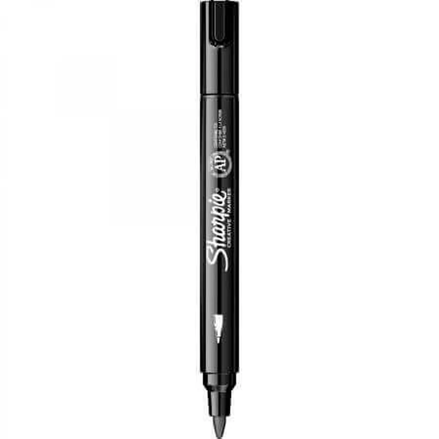 Акриловий маркер з круглим кінчиком, чорний, 1 шт, Sharpie: ціни та характеристики