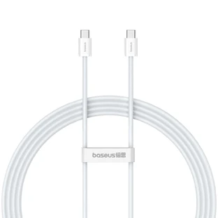 Кабель Baseus Superior Series ll USB-C - USB-C 30W 480Mbps 2m - белый