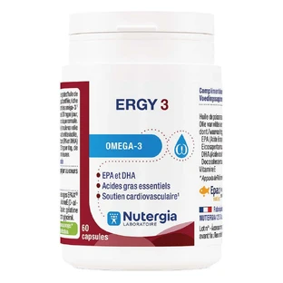 Nutergia Ergy 3 Omega 3 60 капсул
