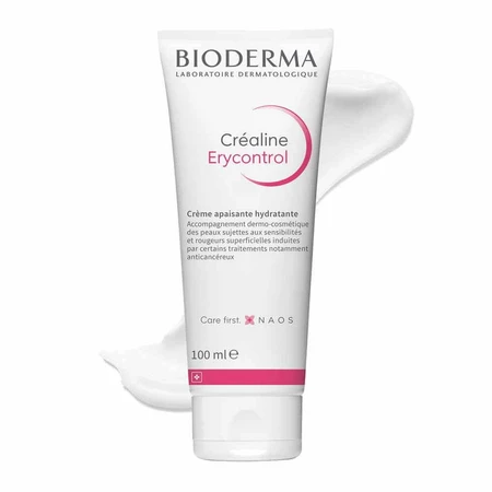 Заспокійливий крем для обличчя BioDerma Crealine Erycontrol для ослабленої шкіри 100 мл: ціни та характеристики
